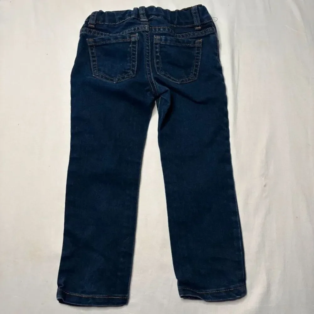 The Children’s Place Girls Dark Wash Skinny Jeans Size 4